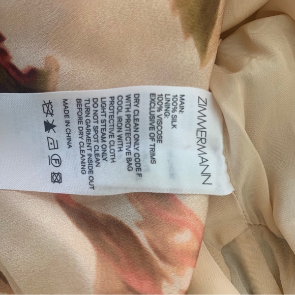 Nwt Zimmermann resistance ruffle dress - Picture 4 of 5